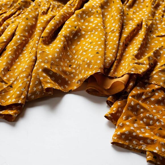 HATCH Yellow Lana Maternity Dress - Size 2 - Picture 6 of 9